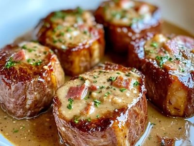Médaillons Mignon Crème : Recette Facile et Délicieuse