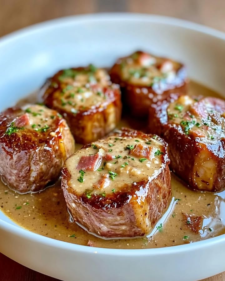 Médaillons Mignon Crème : Recette Facile et Délicieuse