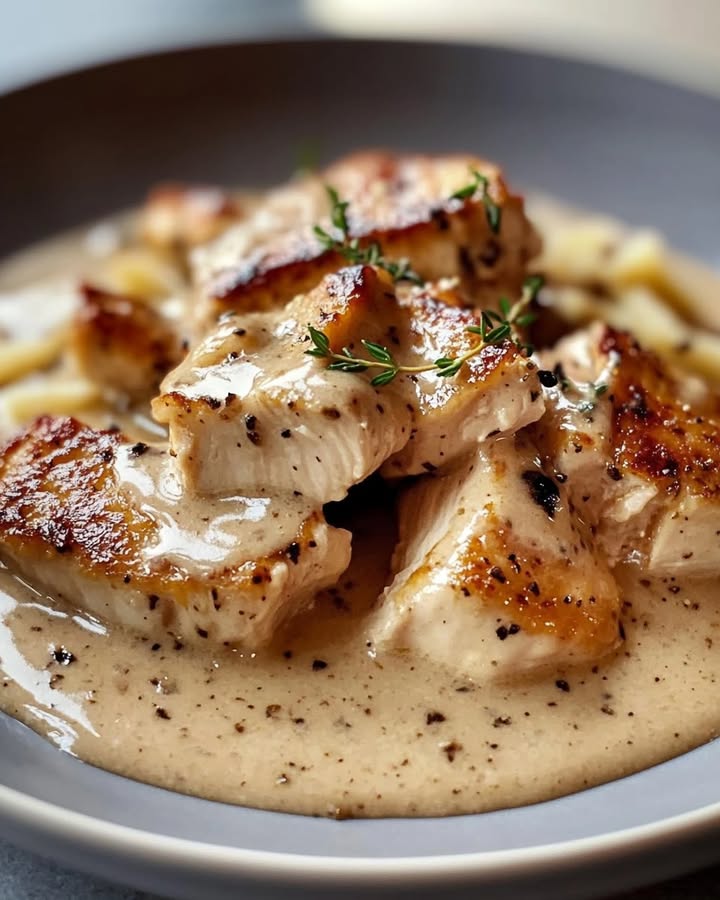 Pâtes Poulet Crémeuses : Recette Simple et Réconfortante