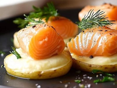 Recette Pommes Saumon Fumé : Fraîcheur et Raffinement
