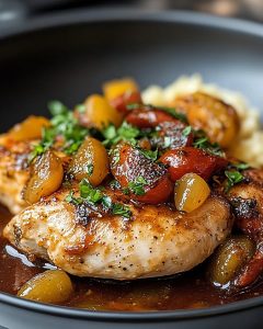 Découvrez le Poulet Basquaise Épicé : Symphonie de Saveurs