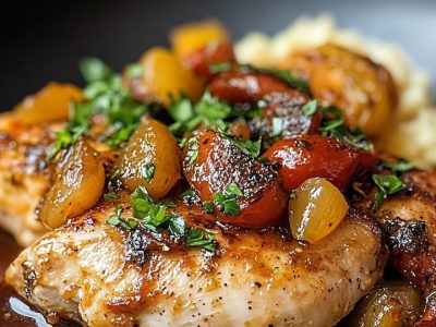 Découvrez le Poulet Basquaise Épicé : Symphonie de Saveurs