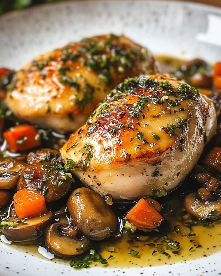 Poulet Chasseur Savoureux : Recette Classique et Intemporelle