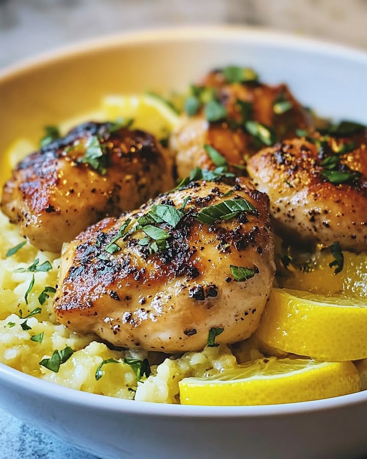Poulet Citron Riz : Recette Facile et Délicieuse pour Tous