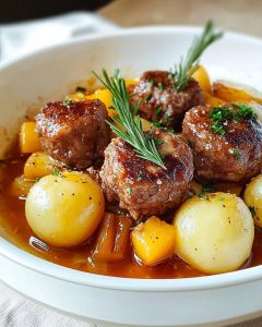 Ragoût Boulettes Savoureux : Réconfort et Chaleur pour l'Automne