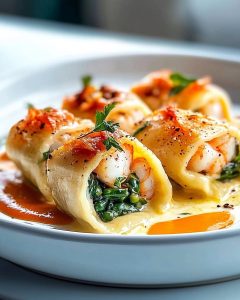 Rouleaux de Crevettes Épinards : Recette Fraîche et Délicieuse