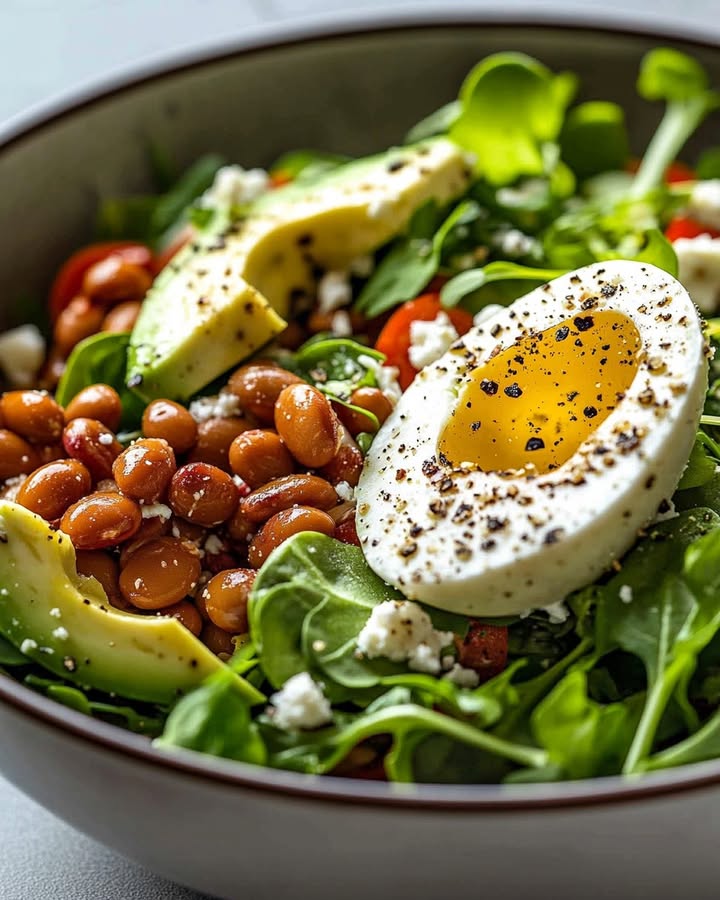 Salade Lentilles Avocat Fraîche et Délicieuse Recette