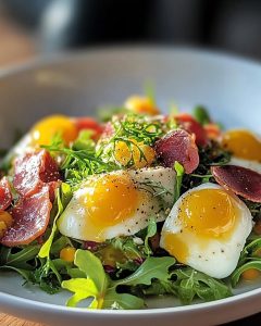 Salade Lyonnaise Gourmande : Recette Classique et Facile