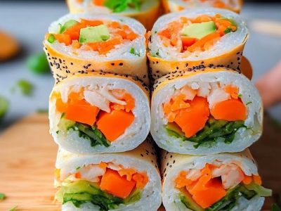 Wraps Apéro Rapides : Recette Facile et Délicieuse