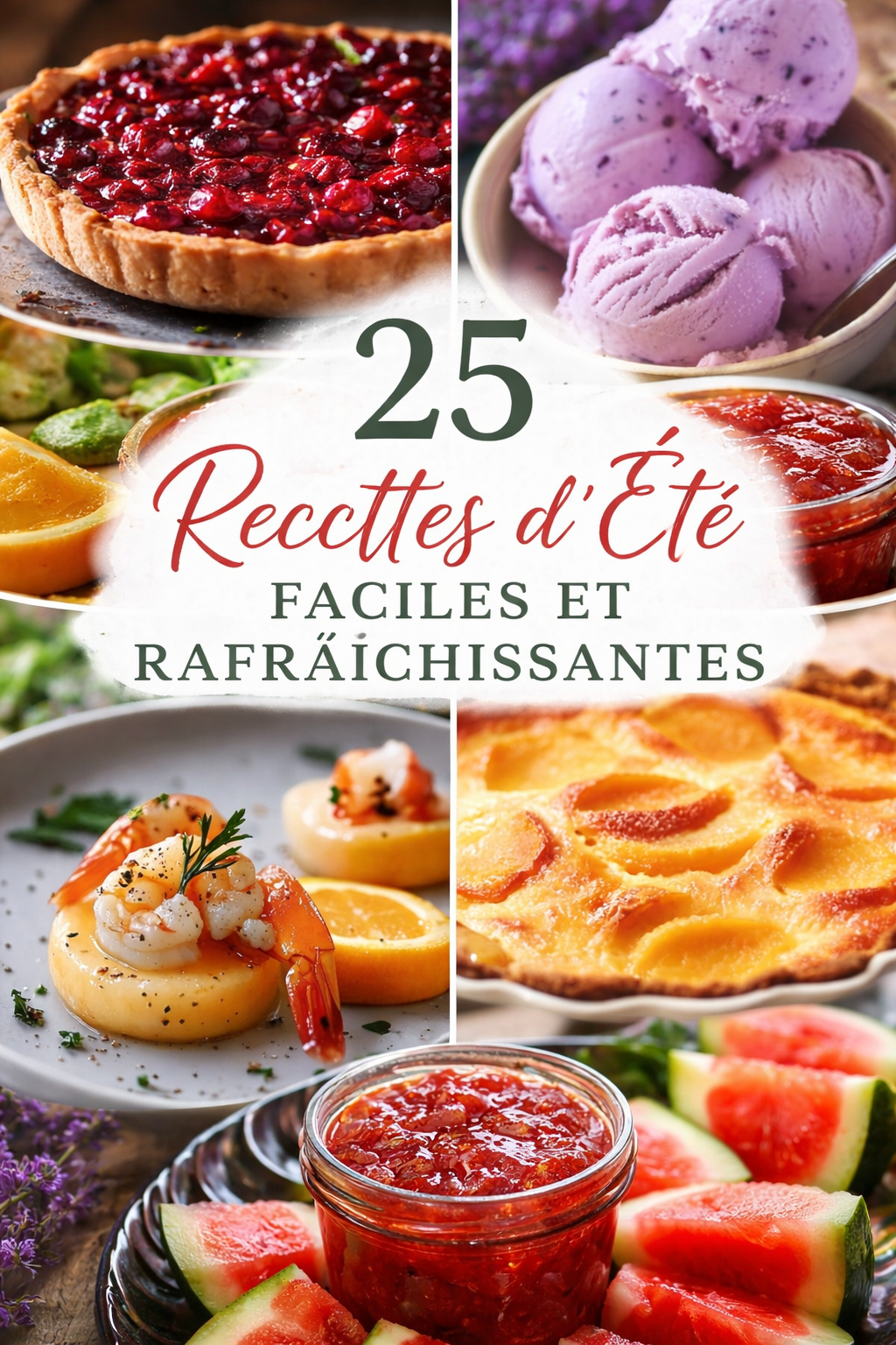 25 Recettes d'Été Faciles et Rafraîchissantes