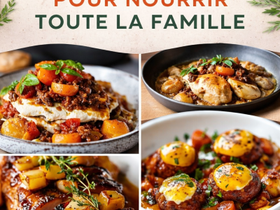 7 Menus Économiques Pour Nourrir Toute la Famille