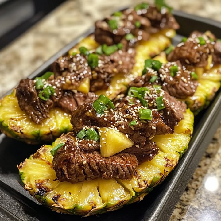 Bateaux Ananas Teriyaki : Recette Exotique et Gourmande