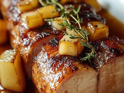 Porc Cidre Rôti : Recette Traditionnelle et Délicieuse