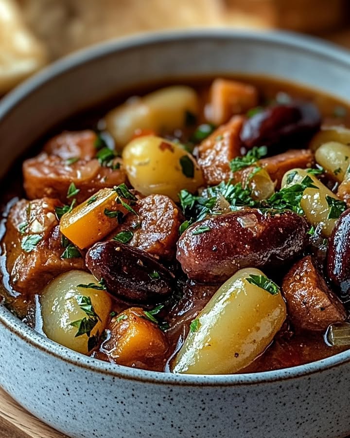 Recette de Potée Savoureuse Saucisses : Réconfort et Saveurs
