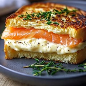 Croque-Monsieur Saumon Boursin: Recette Gourmande et Facile