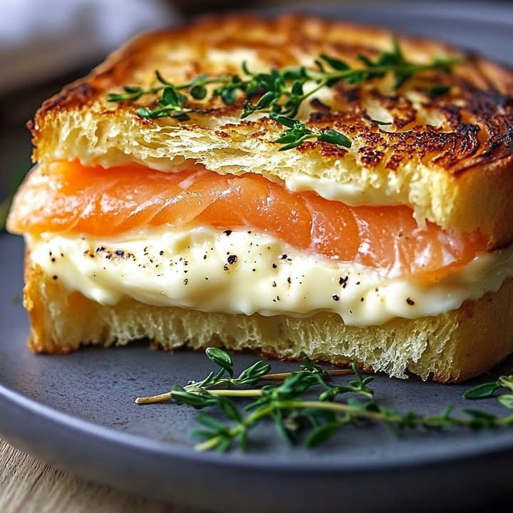 Croque-Monsieur Saumon Boursin: Recette Gourmande et Facile