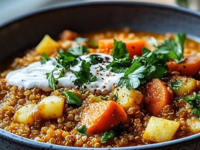 Curry Végétalien Réconfortant : Un Plat Chaud et Nourrissant