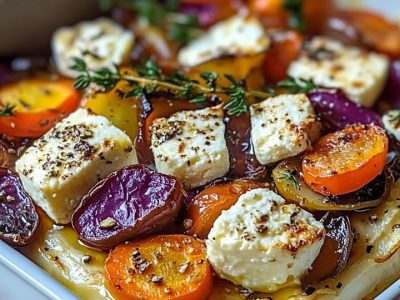 Gratin Légumes Feta : Recette Croustillante et Réconfortante