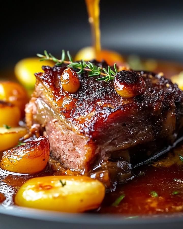 Recette Épaule d'Agneau Confit au Four : Tendre et Délicieux