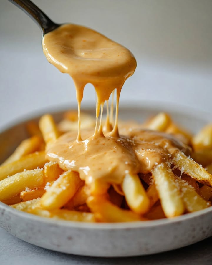 Sauce Fromage Crémeuse Parfaite Pour Vos Frites
