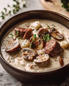 Blanquette de Filet Mignon de Porc : Recette Élégante et Réconfortante