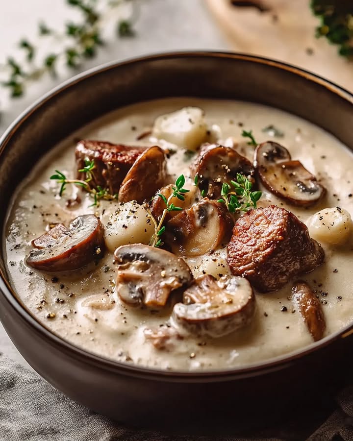 Blanquette de Filet Mignon de Porc : Recette Élégante et Réconfortante