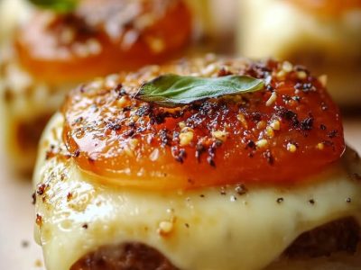Bombes au Cheeseburger à l&rsquo;Ail et Parmesan : Recette Inratable