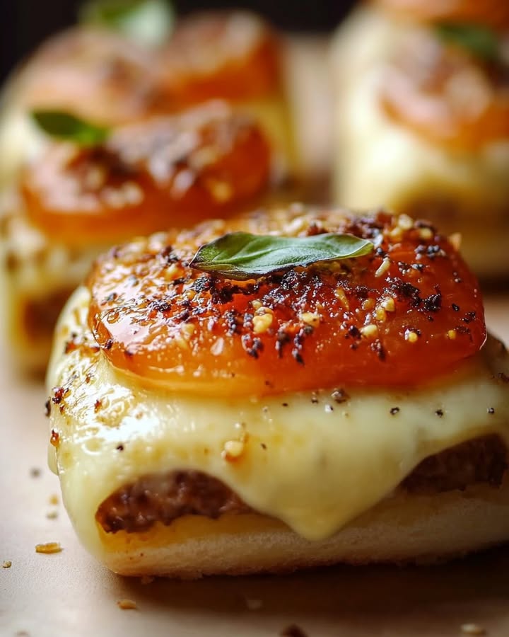 Bombes au Cheeseburger à l'Ail et Parmesan : Recette Inratable