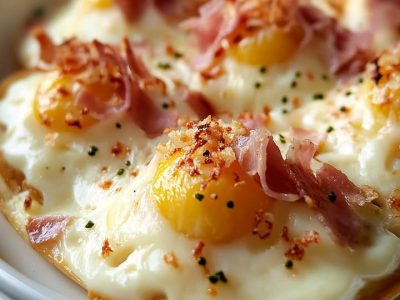 Gratin Oeufs Jambon : Recette Réconfortante et Facile