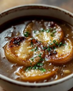 Recette Incontournable: Soupe Oignon Fondante Réconfortante